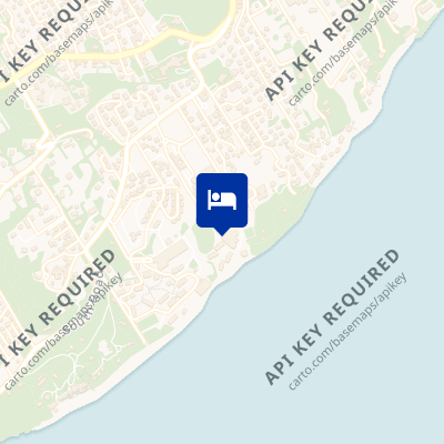location of hotel on a map