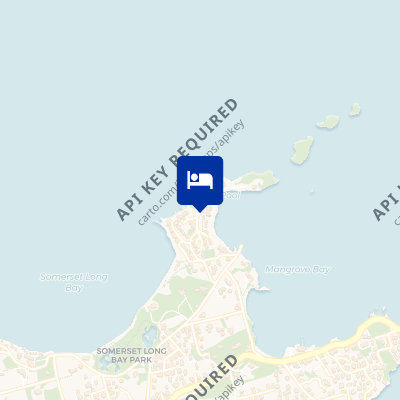 location of hotel on a map