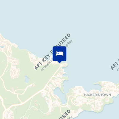 location of hotel on a map