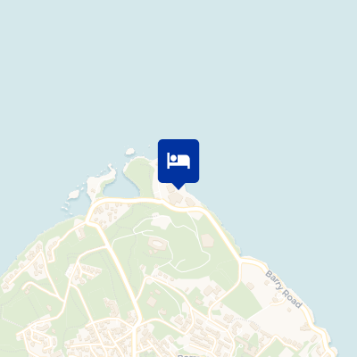 location of hotel on a map