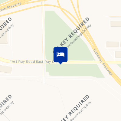 location of hotel on a map
