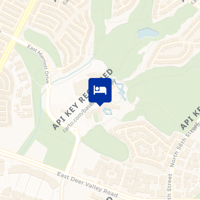 location of hotel on a map