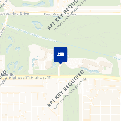 location of hotel on a map