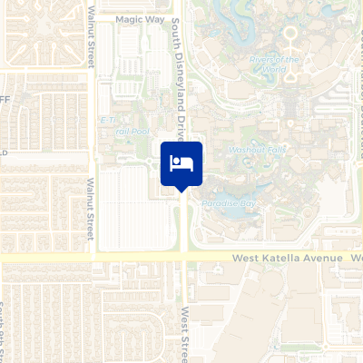 location of hotel on a map