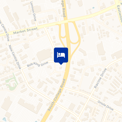 location of hotel on a map