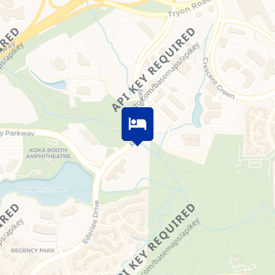 location of hotel on a map
