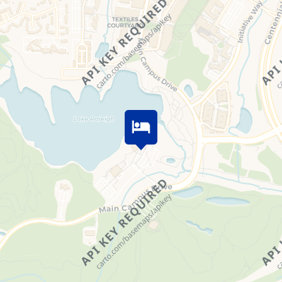 location of hotel on a map