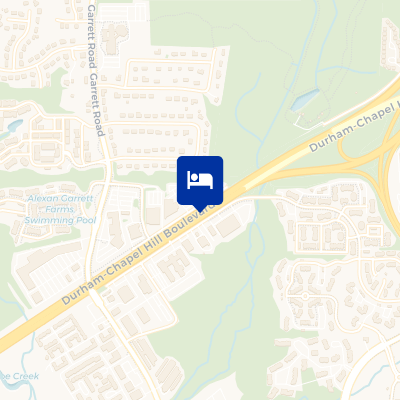location of hotel on a map