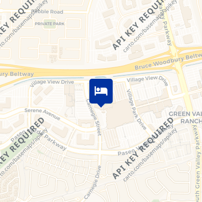 location of hotel on a map