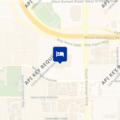 location of hotel on a map