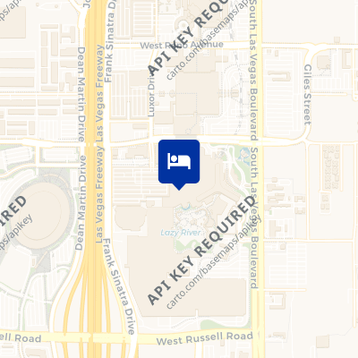 location of hotel on a map