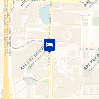 location of hotel on a map