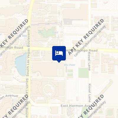 location of hotel on a map