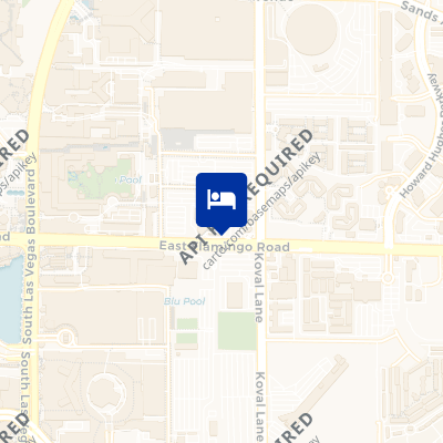 location of hotel on a map