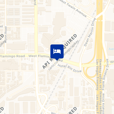 location of hotel on a map