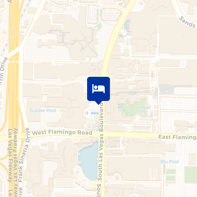 location of hotel on a map