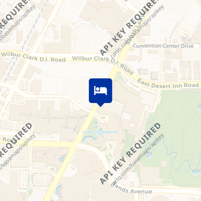 location of hotel on a map