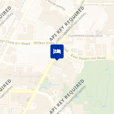 location of hotel on a map