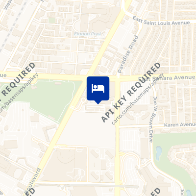 location of hotel on a map
