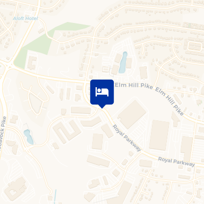 location of hotel on a map