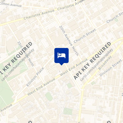 location of hotel on a map