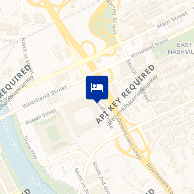 location of hotel on a map