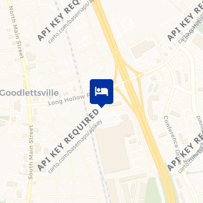 location of hotel on a map