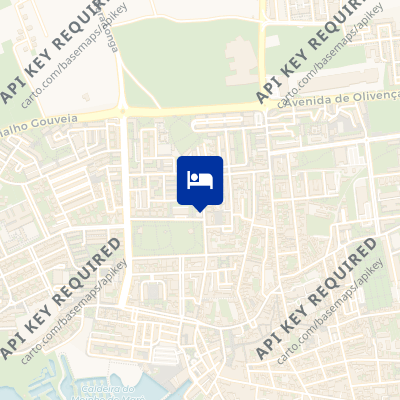 location of hotel on a map