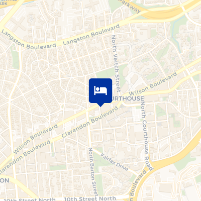 location of hotel on a map