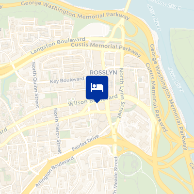 location of hotel on a map