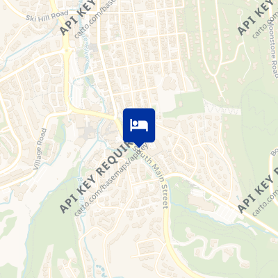 location of hotel on a map