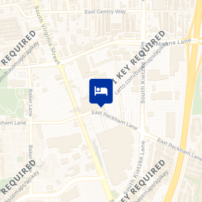location of hotel on a map