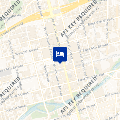 location of hotel on a map