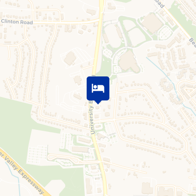 location of hotel on a map