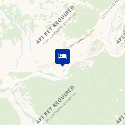 location of hotel on a map