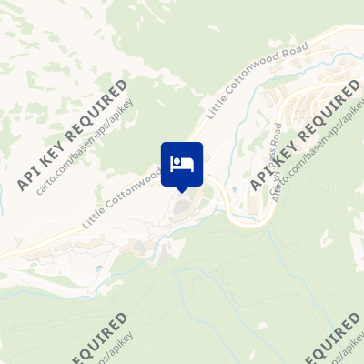 location of hotel on a map