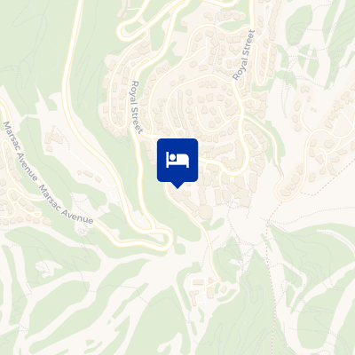 location of hotel on a map