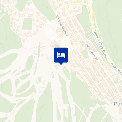location of hotel on a map