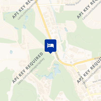 location of hotel on a map