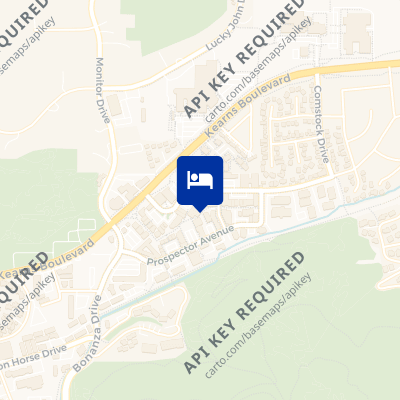 location of hotel on a map