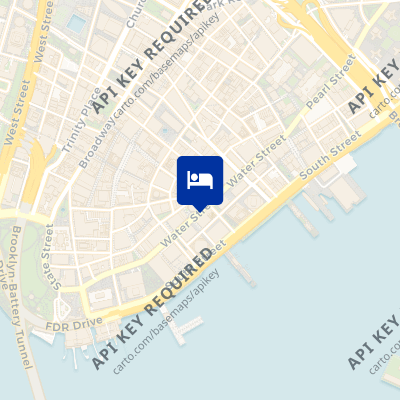 location of hotel on a map