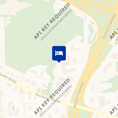 location of hotel on a map