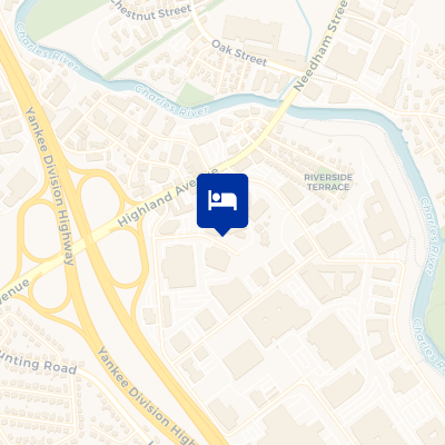 location of hotel on a map