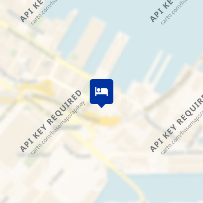 location of hotel on a map