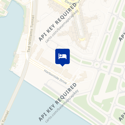 location of hotel on a map