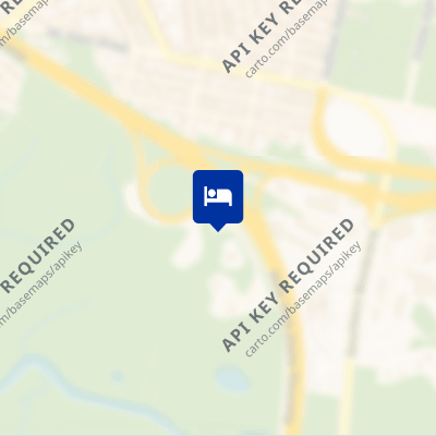 location of hotel on a map