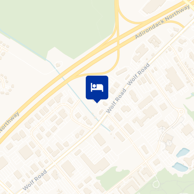 location of hotel on a map