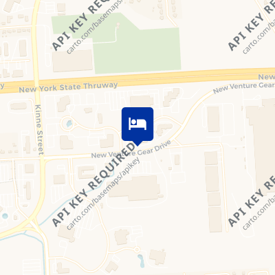 location of hotel on a map