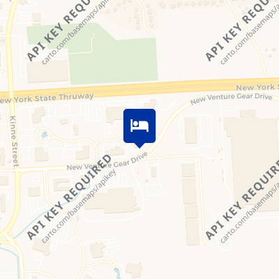 location of hotel on a map