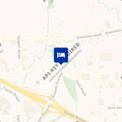 location of hotel on a map